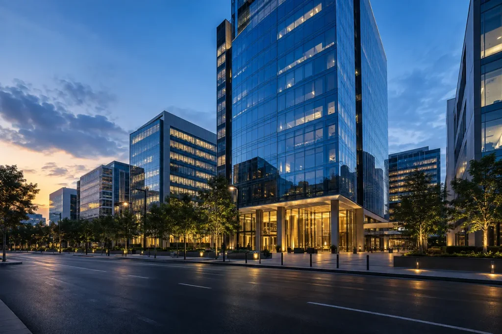 Commercial enterprise workplace